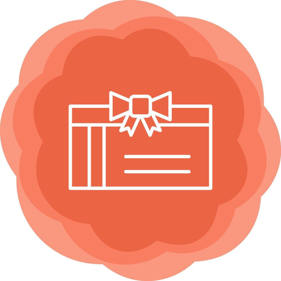 Gift Card Vecto Icon vector