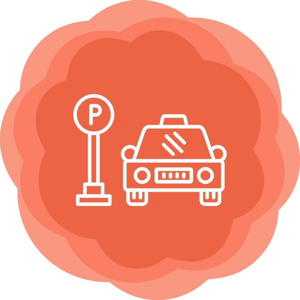 Parking Vecto Icon vector