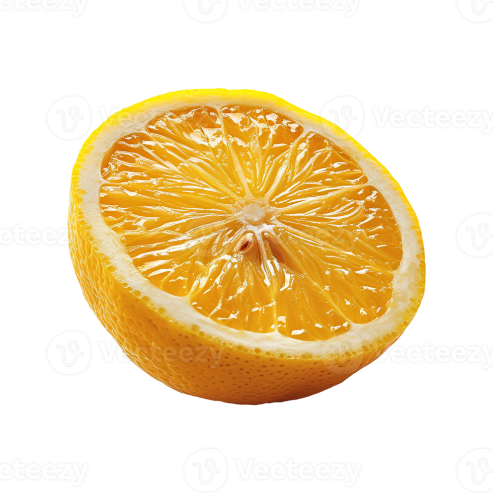 AI generated slices of orange isolated on transparent background png
