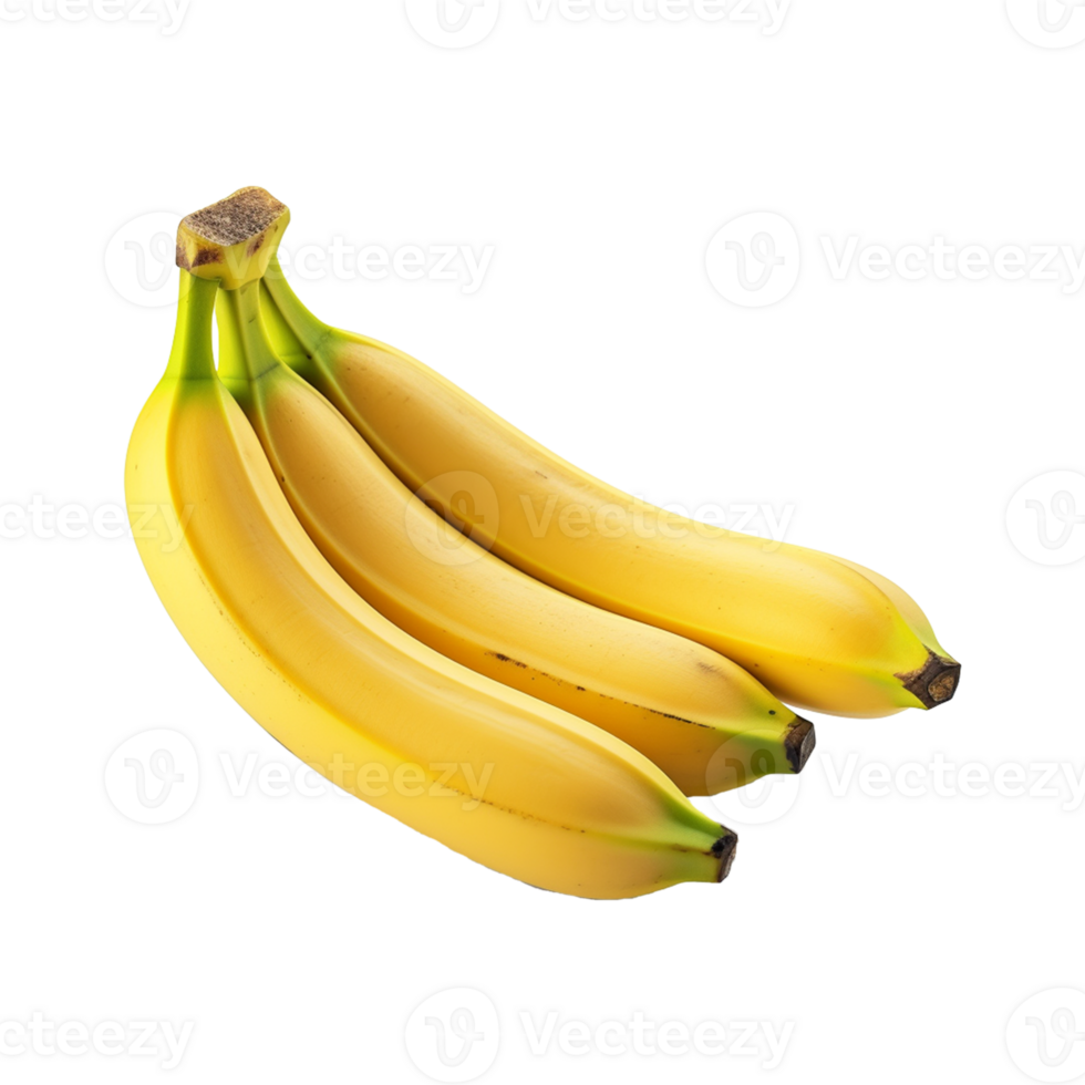 banana in the basket isolated on transparent background png
