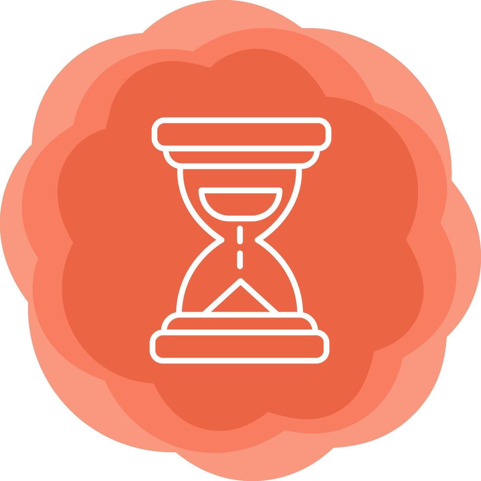 Sand Clock Vecto Icon vector