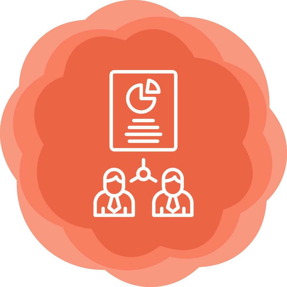Work Distribution Vecto Icon vector