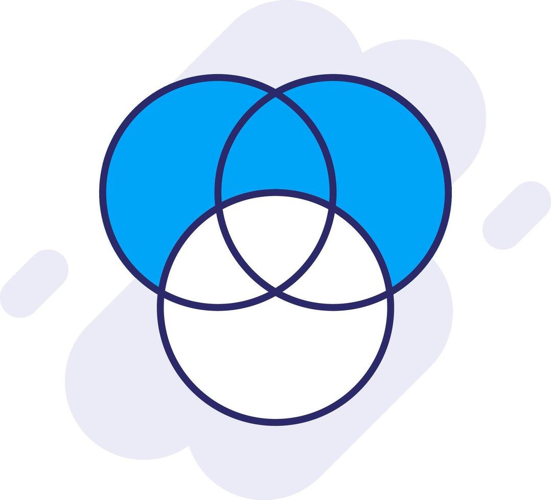 Diagram Line Filled Backgroud Icon vector