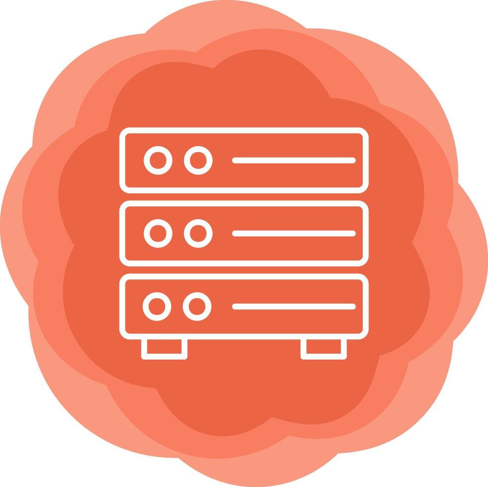 Server Vecto Icon vector