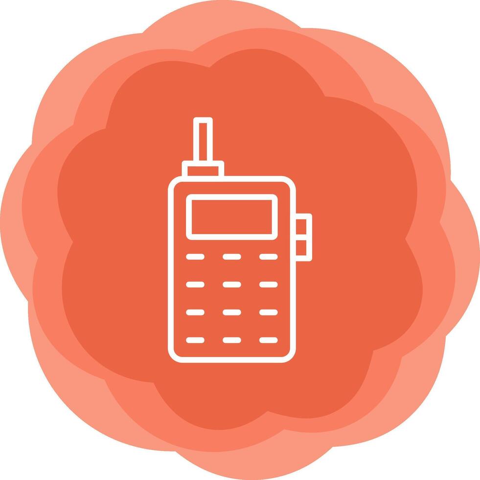 Old Phone Vecto Icon vector