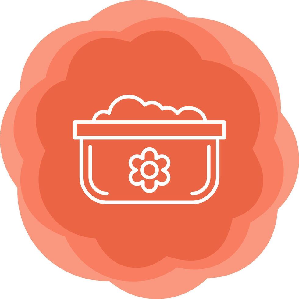 Dishwashing Pot Vecto Icon vector