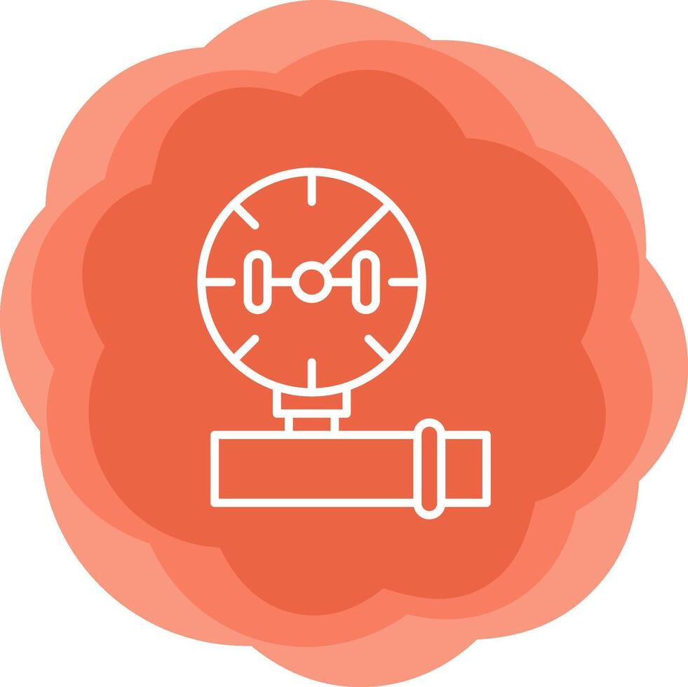 Pressure Gauge Vecto Icon vector