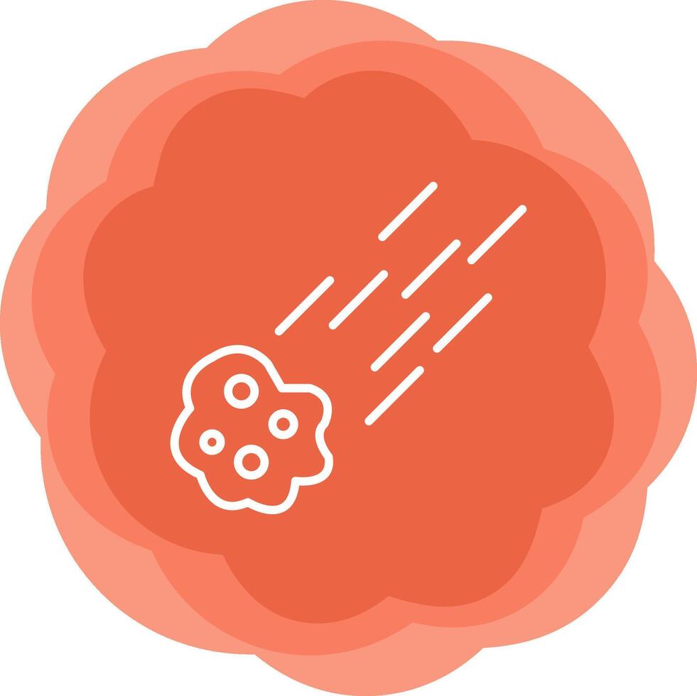 Meteor Vecto Icon vector
