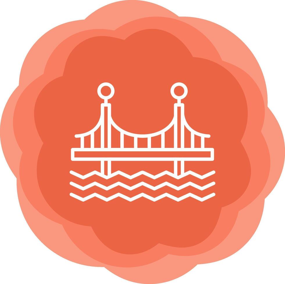 Bridge Vecto Icon vector