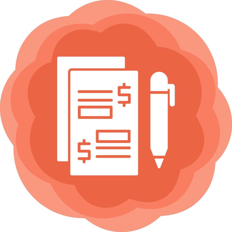 Paid Articles Vecto Icon vector