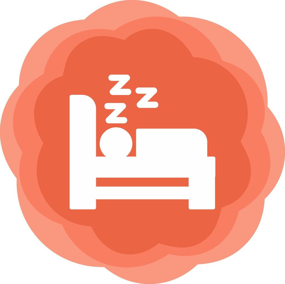 Sleeping Vecto Icon vector