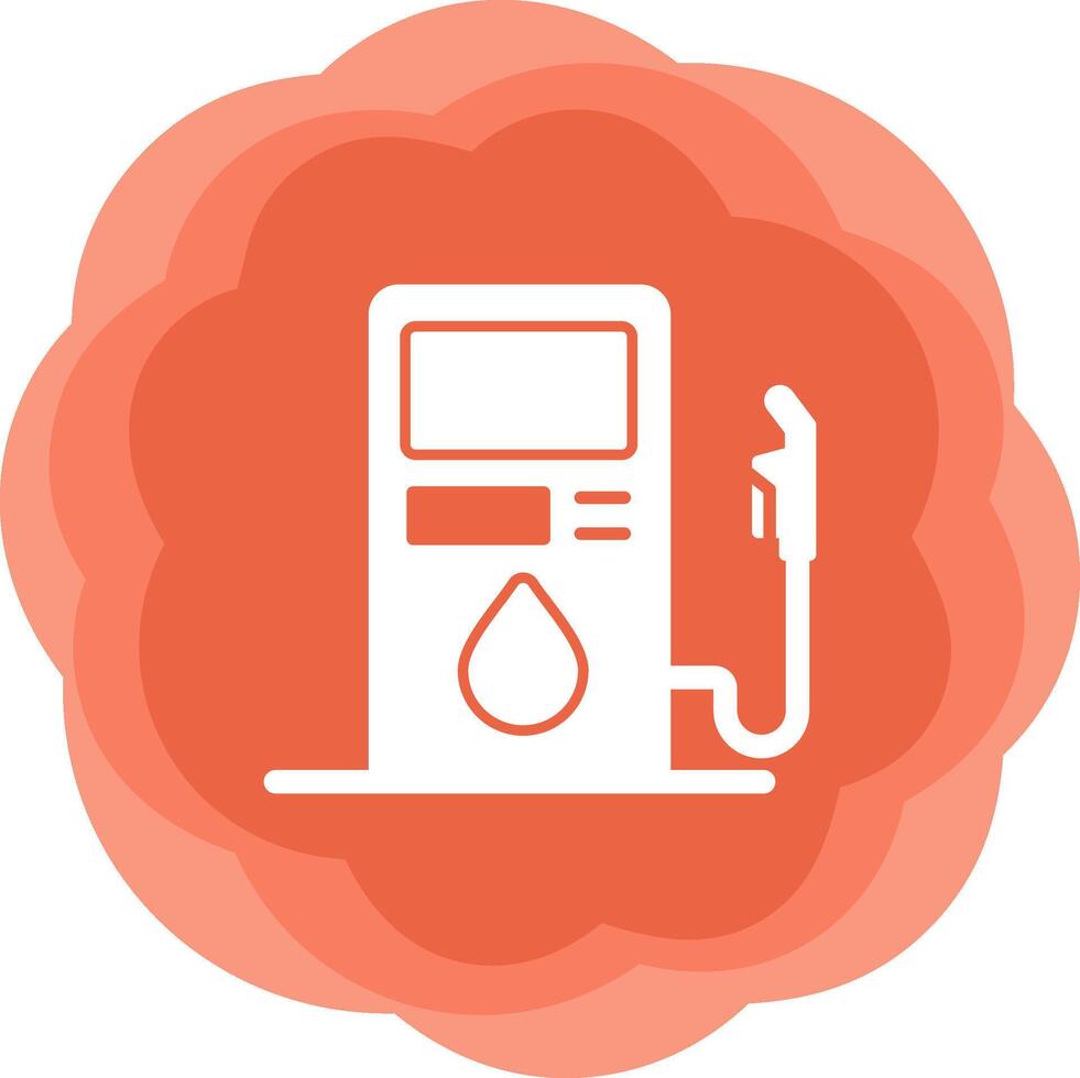 Fuel Station Vecto Icon vector