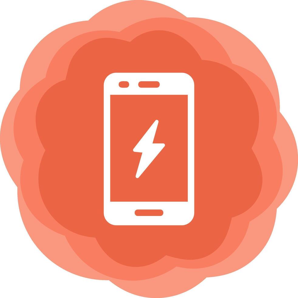 Recharge Mobile Vecto Icon vector