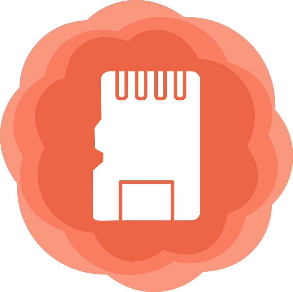 Sd Card Vecto Icon vector