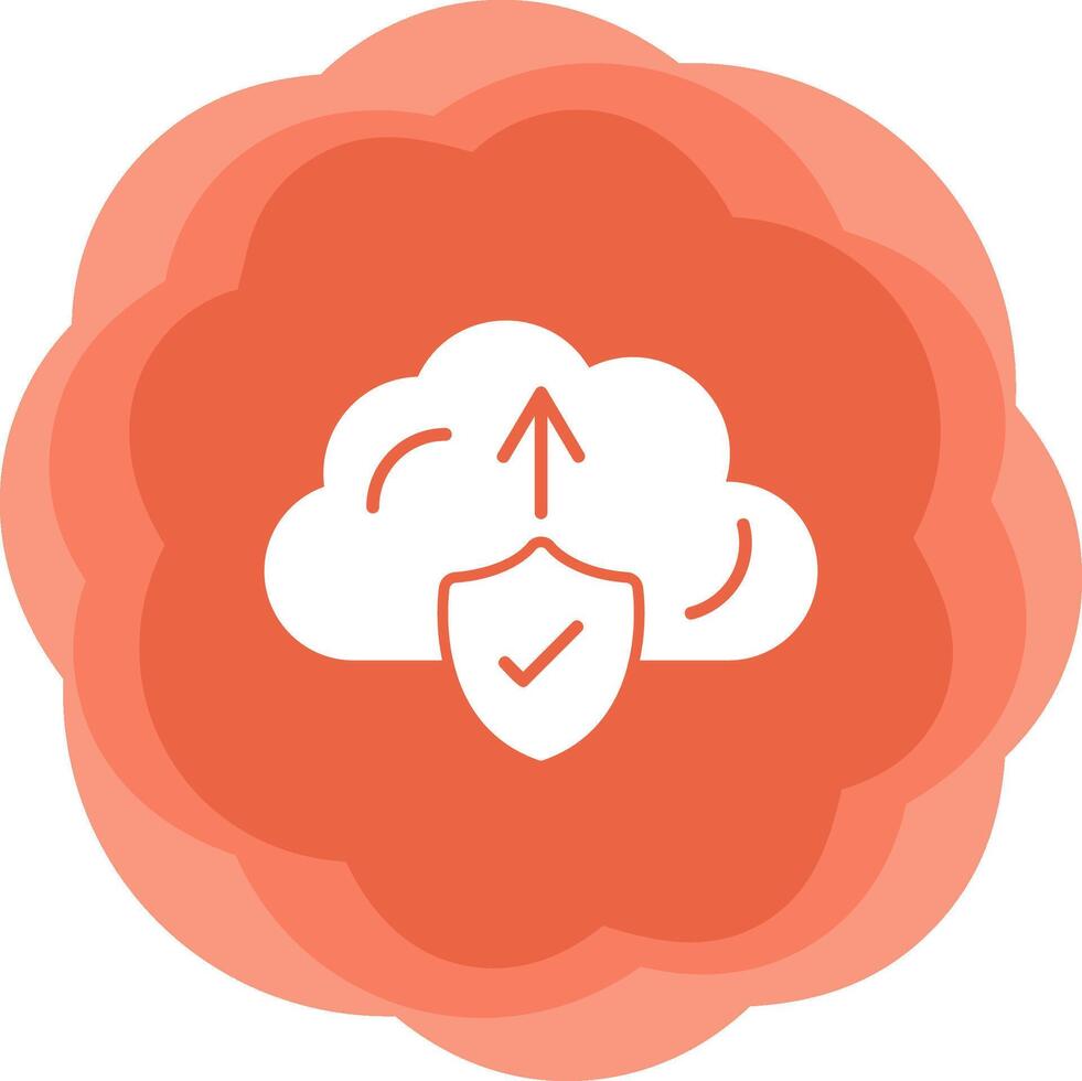 Cloud Upload Vecto Icon vector