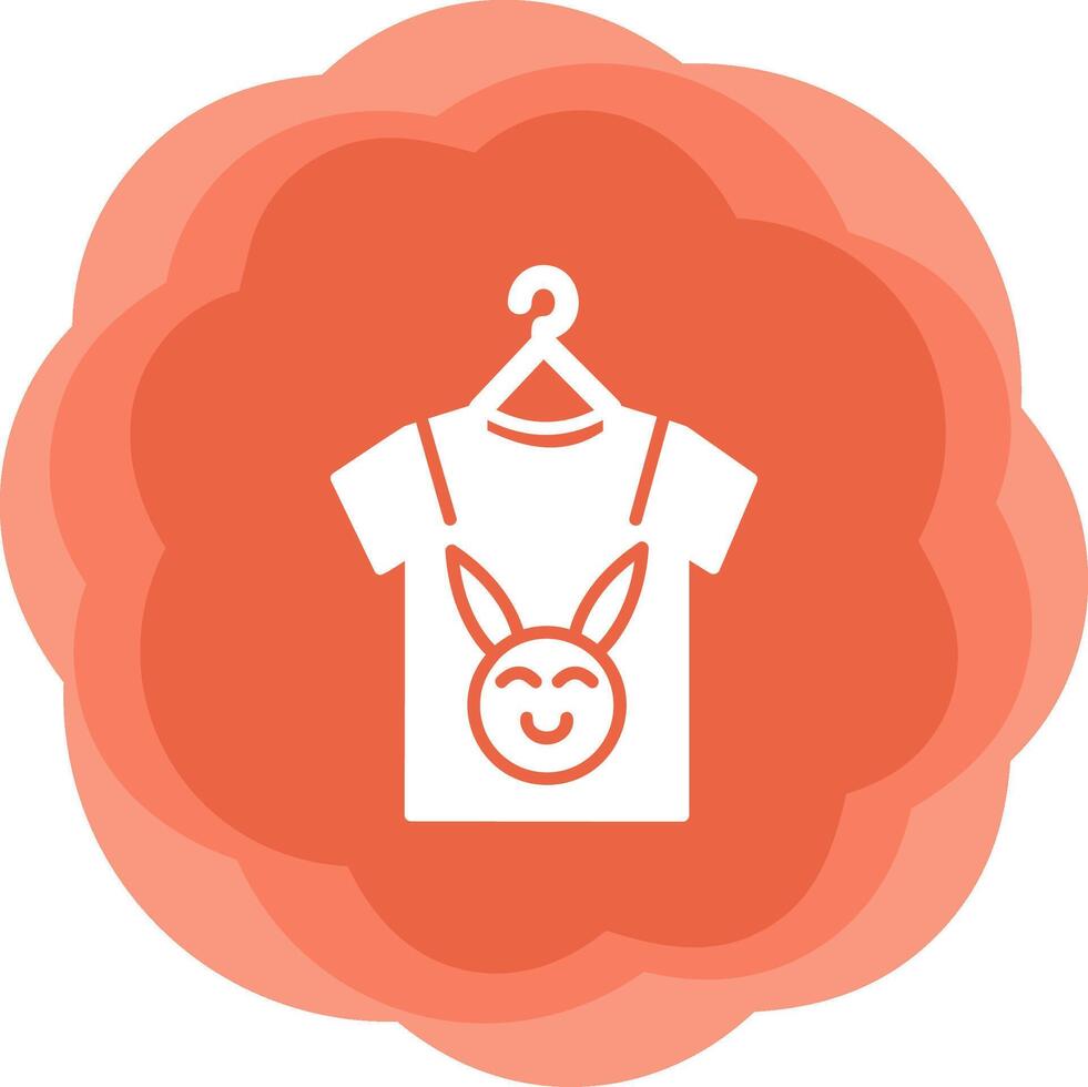 Baby Clothes Vecto Icon vector