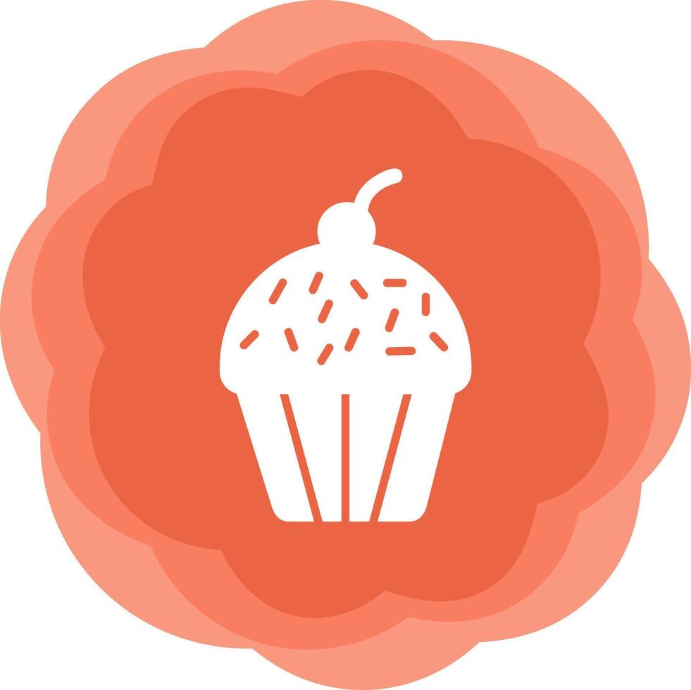 Cupcake Vecto Icon vector