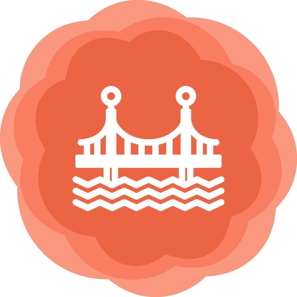 Bridge Vecto Icon vector