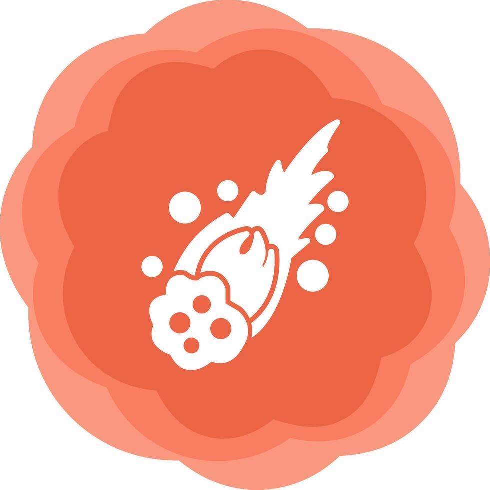 Meteor Vecto Icon vector