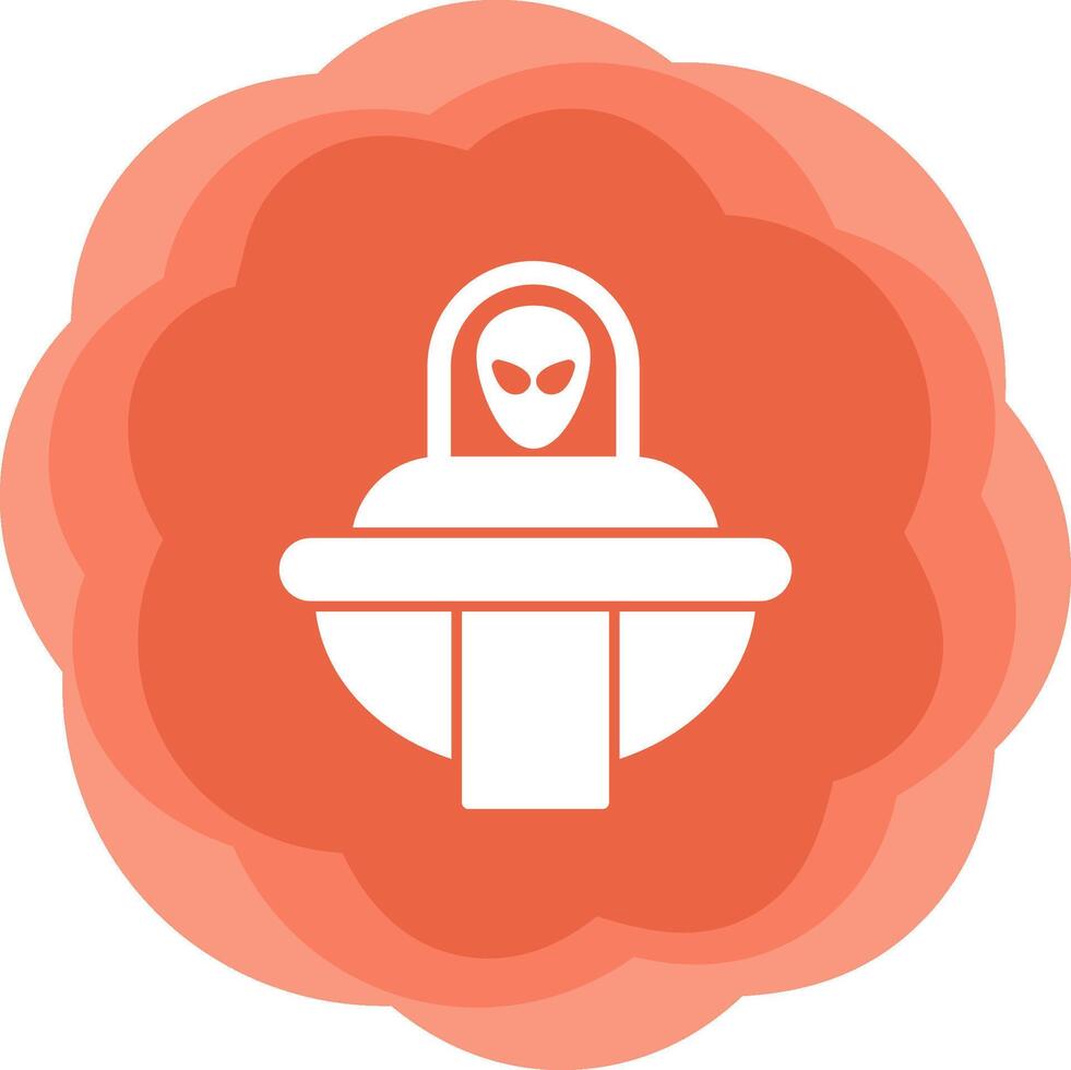 Spaceship Vecto Icon vector