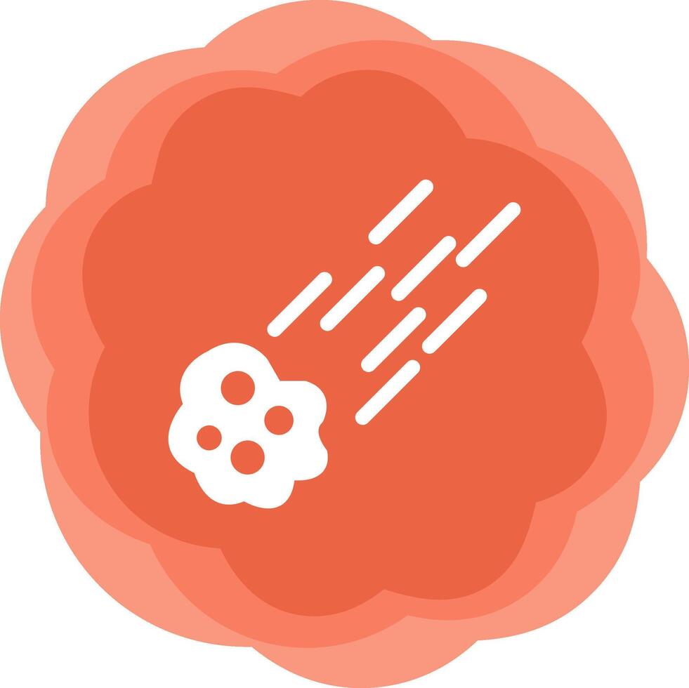 Meteor Vecto Icon vector