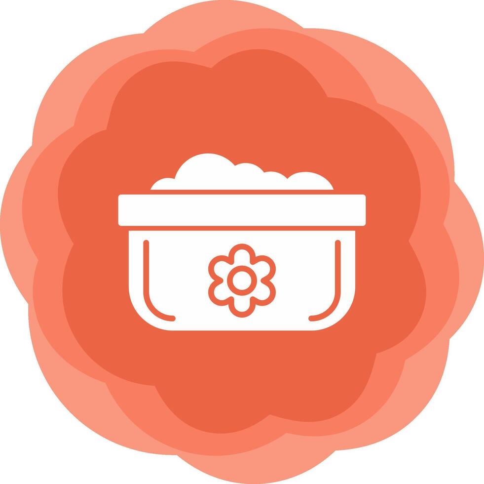 Dishwashing Pot Vecto Icon vector