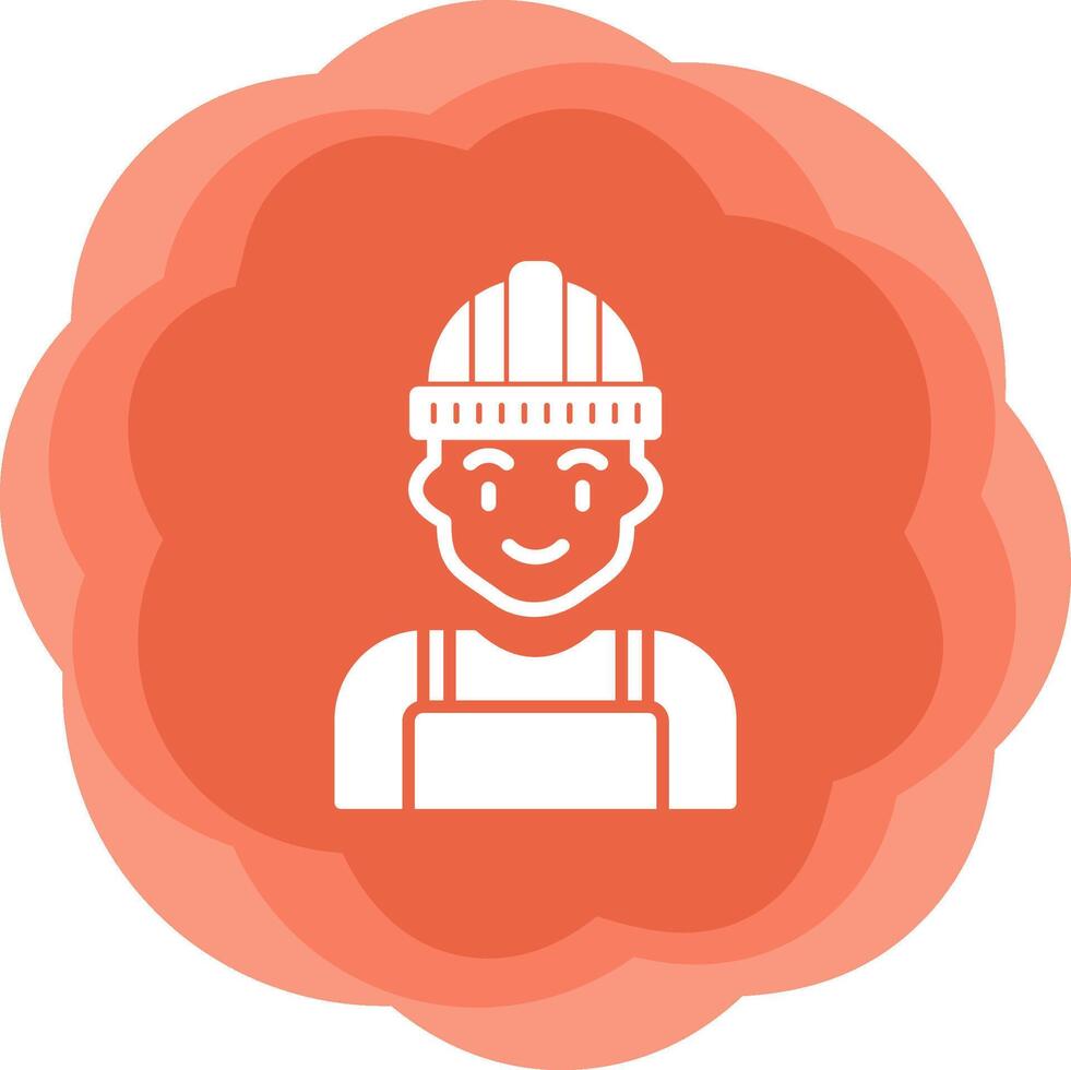 trabajador vecto icono vector