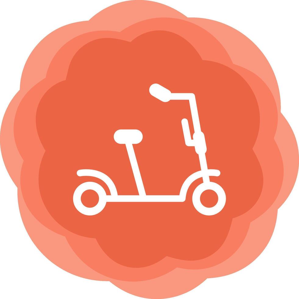 Kick Scooter Vecto Icon vector