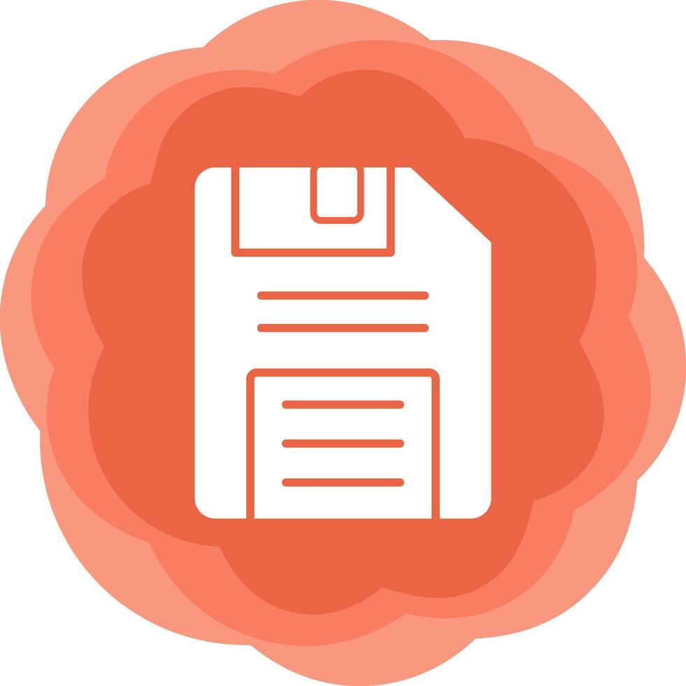 Floppy Disk Vecto Icon vector