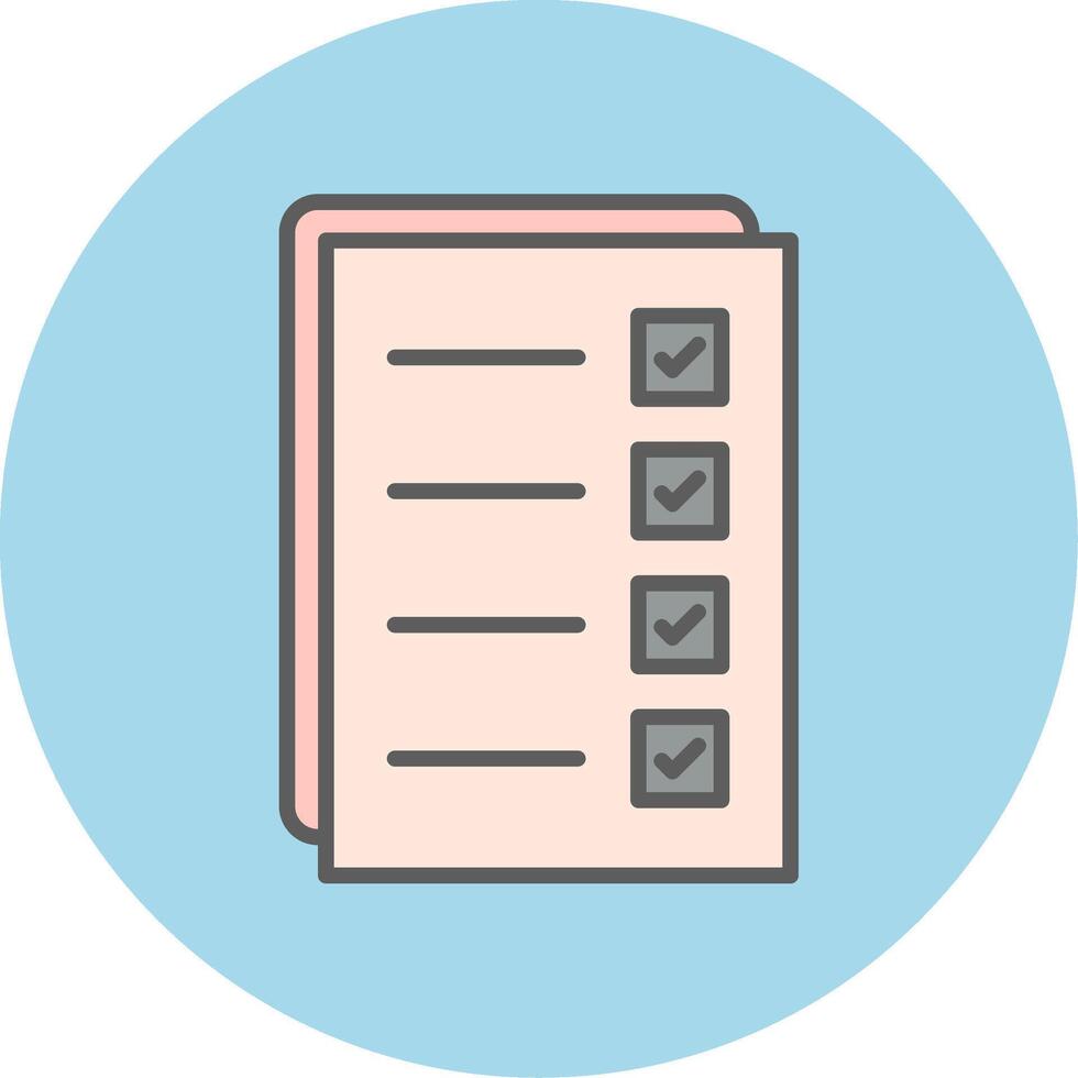 Check list Vecto Icon vector