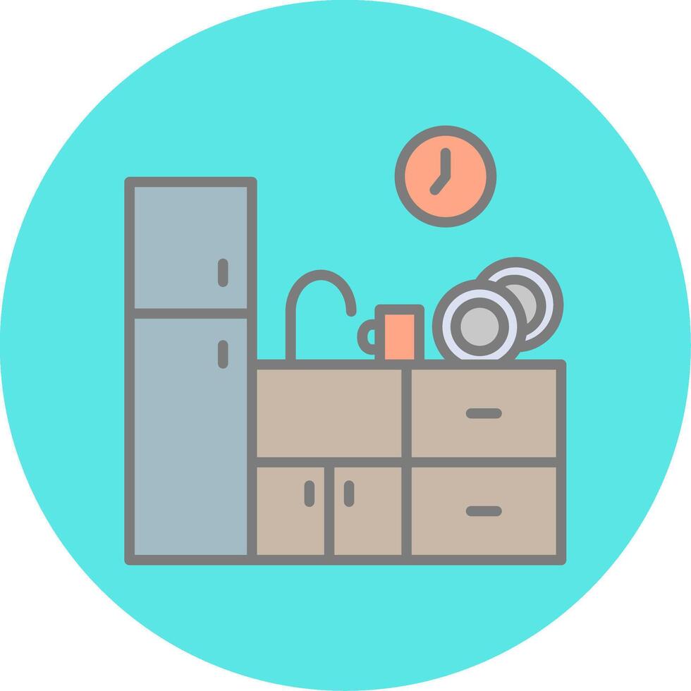 Kitchen Vecto Icon vector