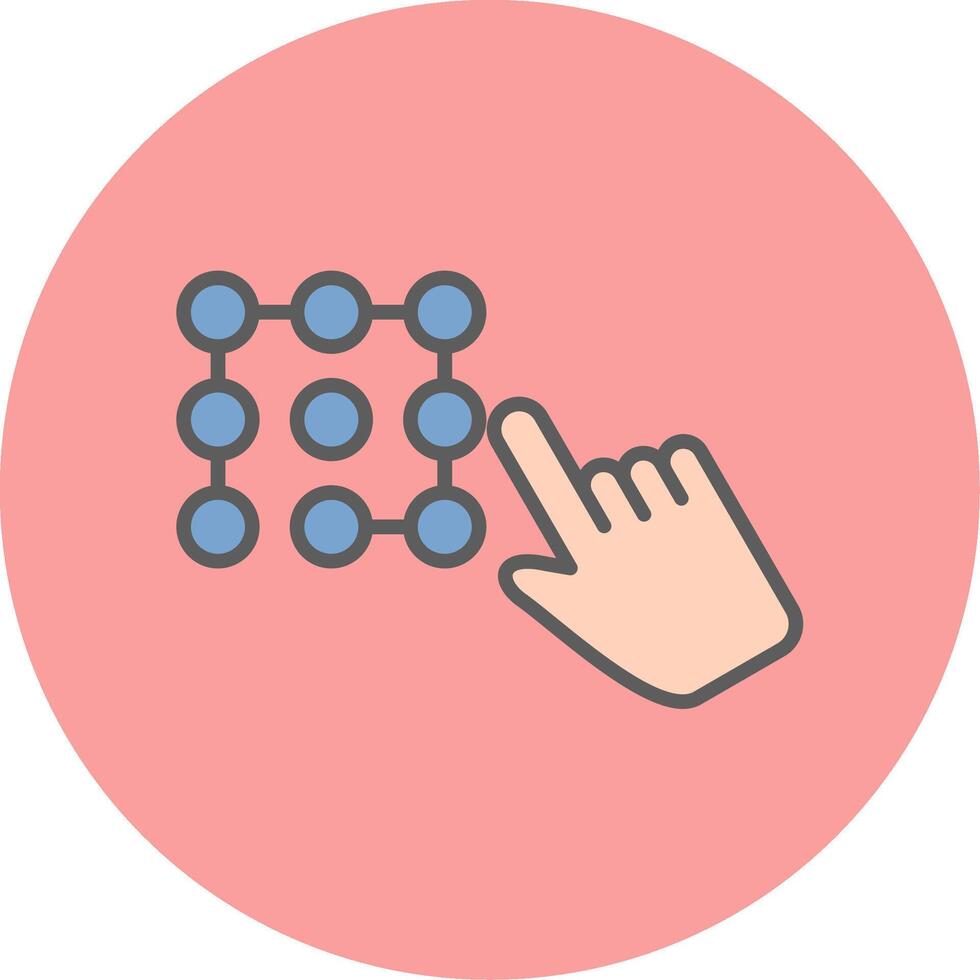 Access Code Vecto Icon vector