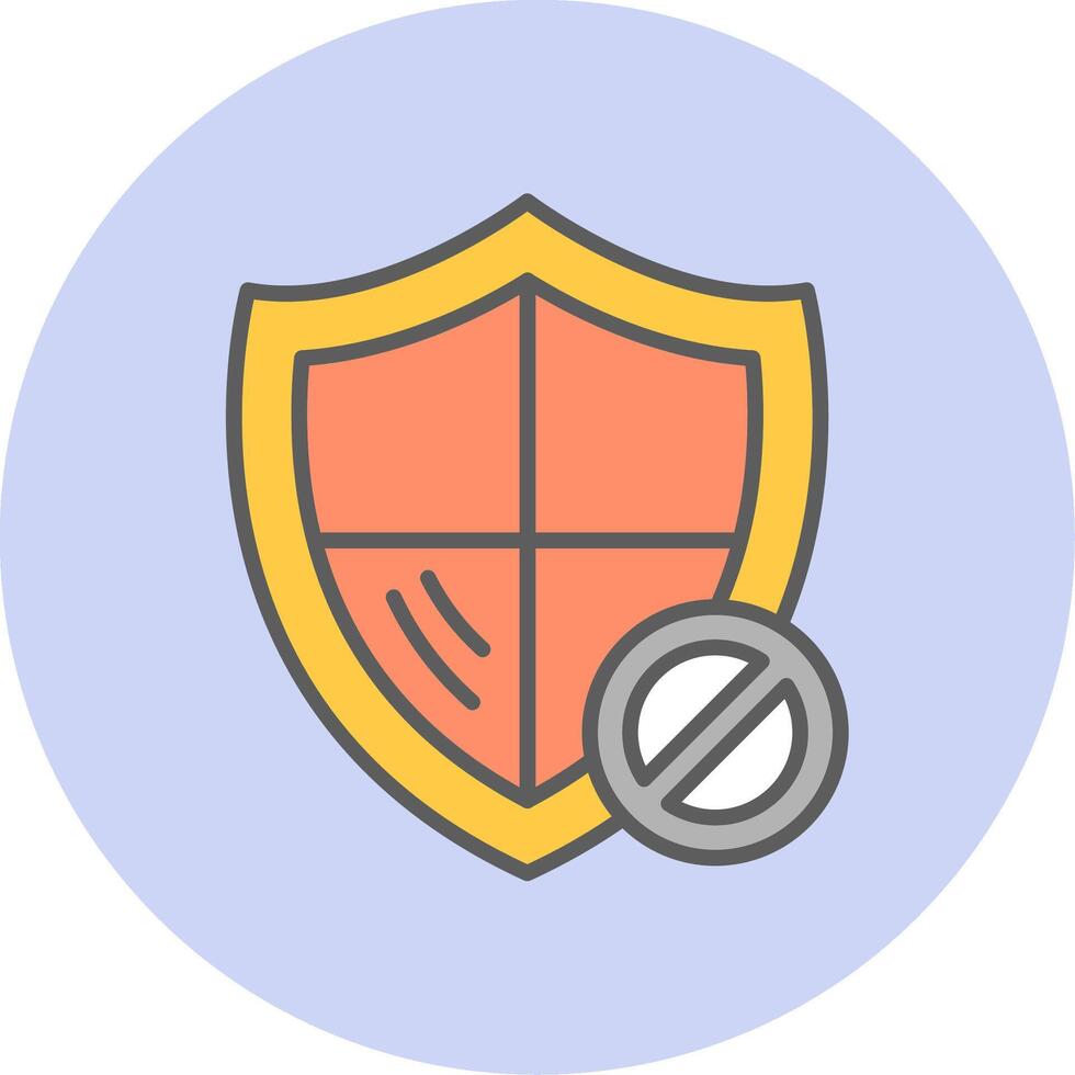 Blocked Vecto Icon vector