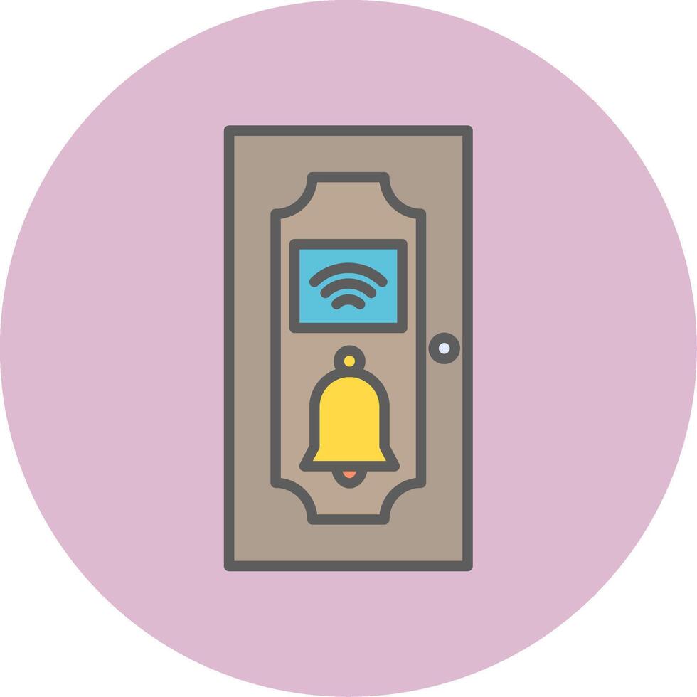 Door Bell Vecto Icon vector