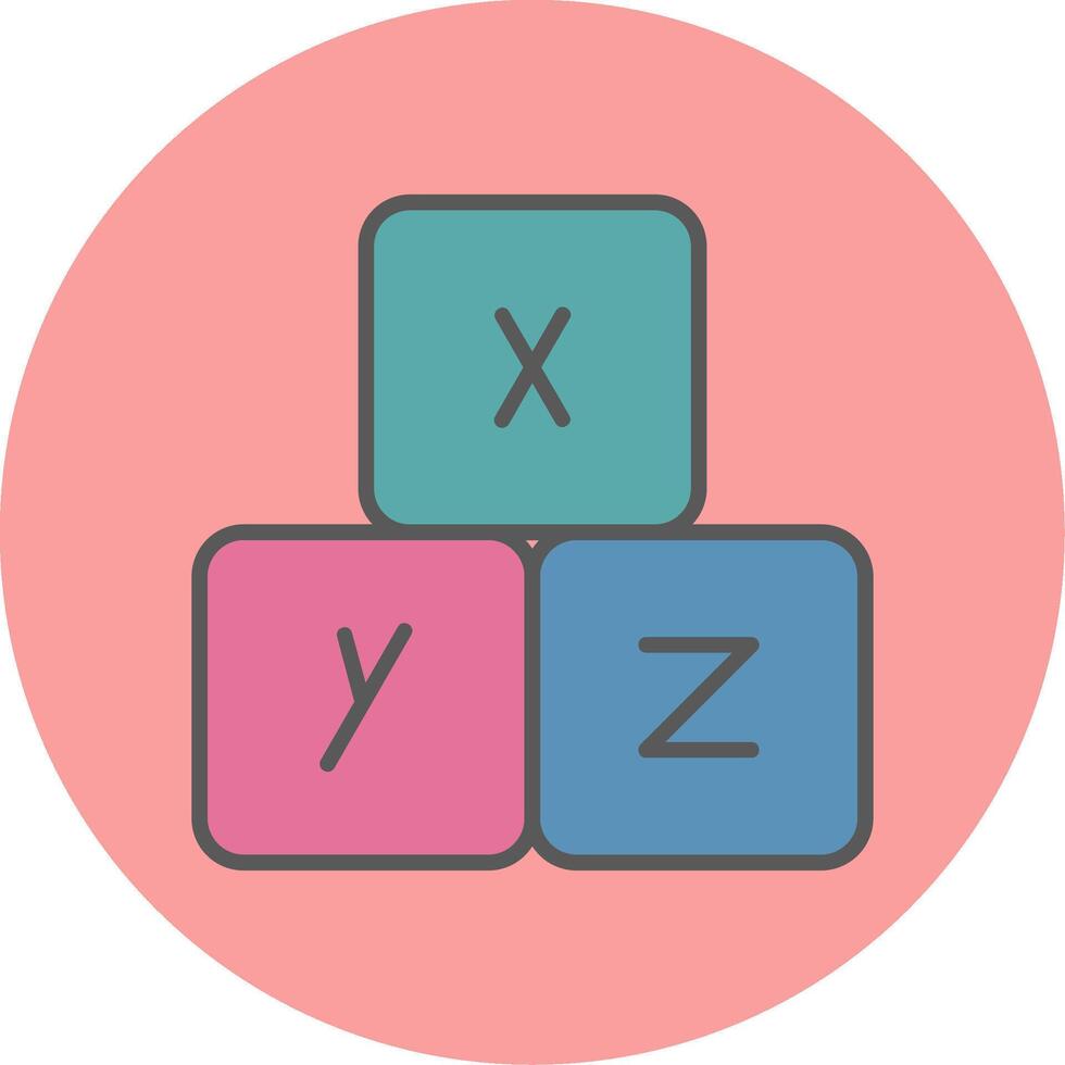 Alphabet Vecto Icon vector