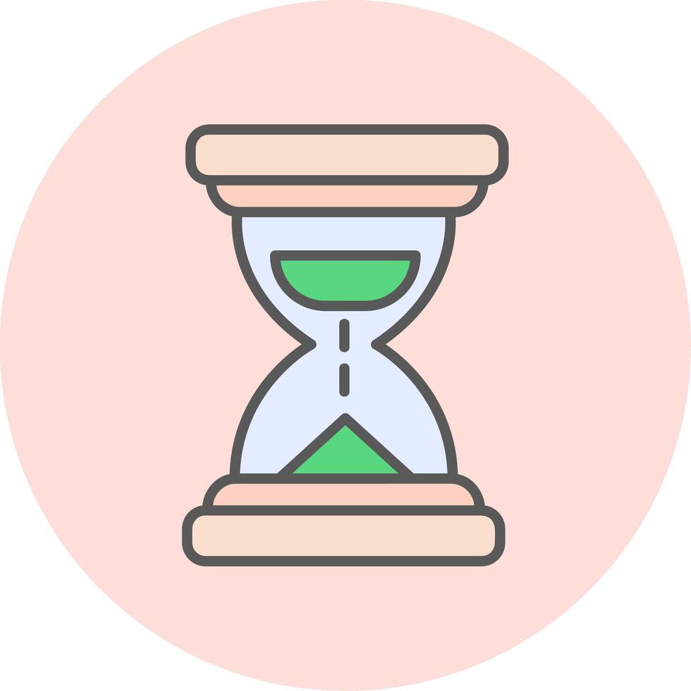 Sand Clock Vecto Icon vector