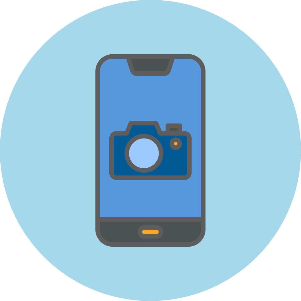 Smartphone Camera Vecto Icon vector