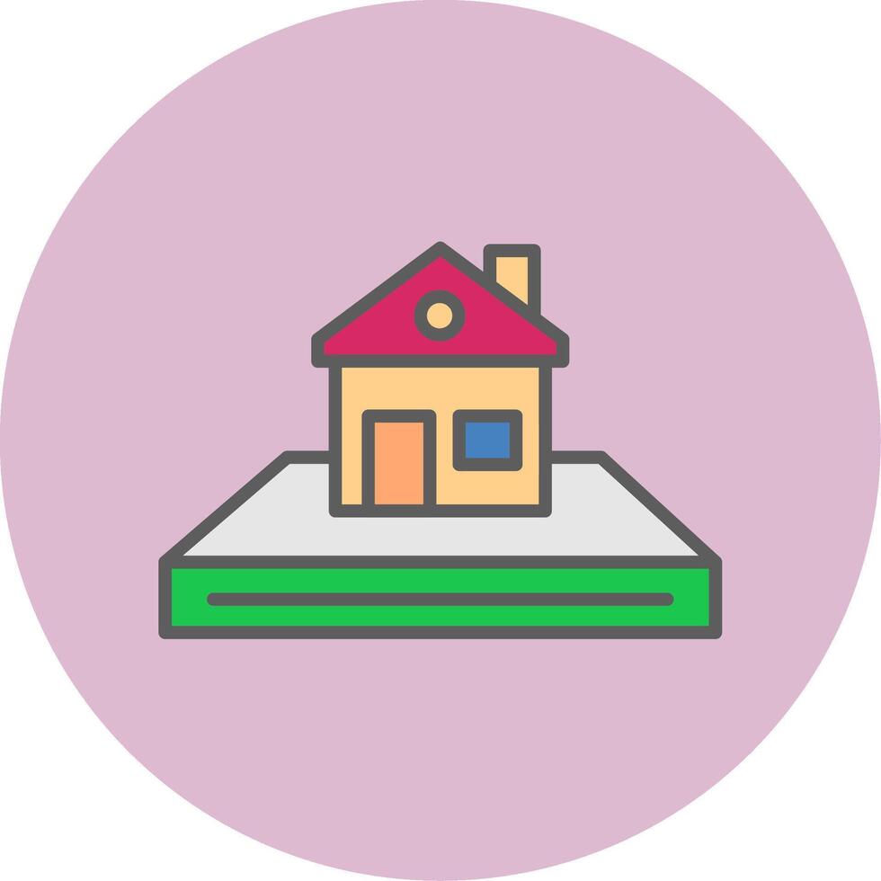 Plot Vecto Icon vector