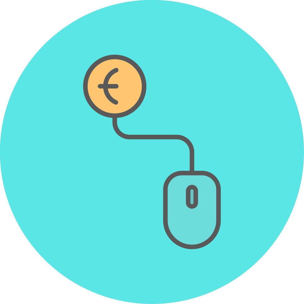 Pay Per Click Vecto Icon vector