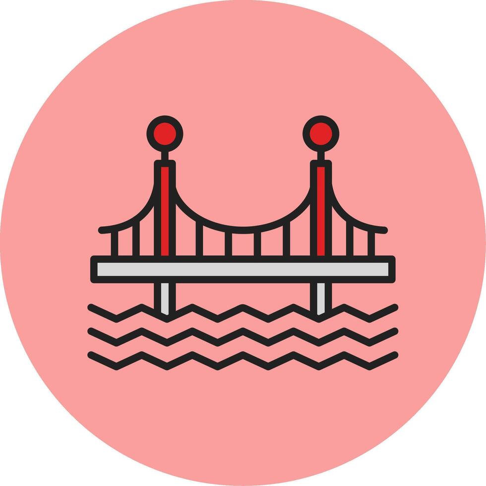 Bridge Vecto Icon vector