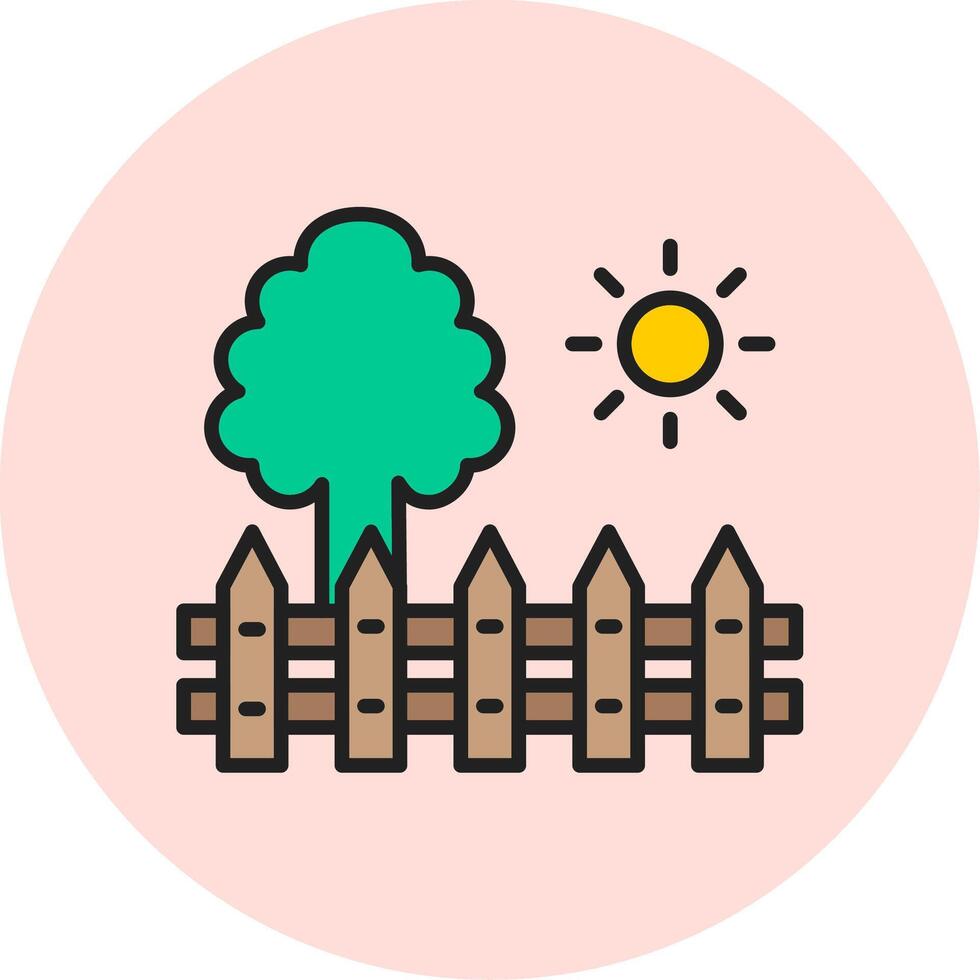 Fence Vecto Icon vector