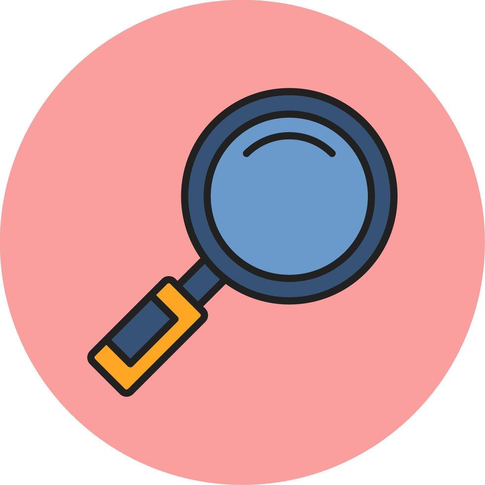 Magnifying Glass Vecto Icon vector