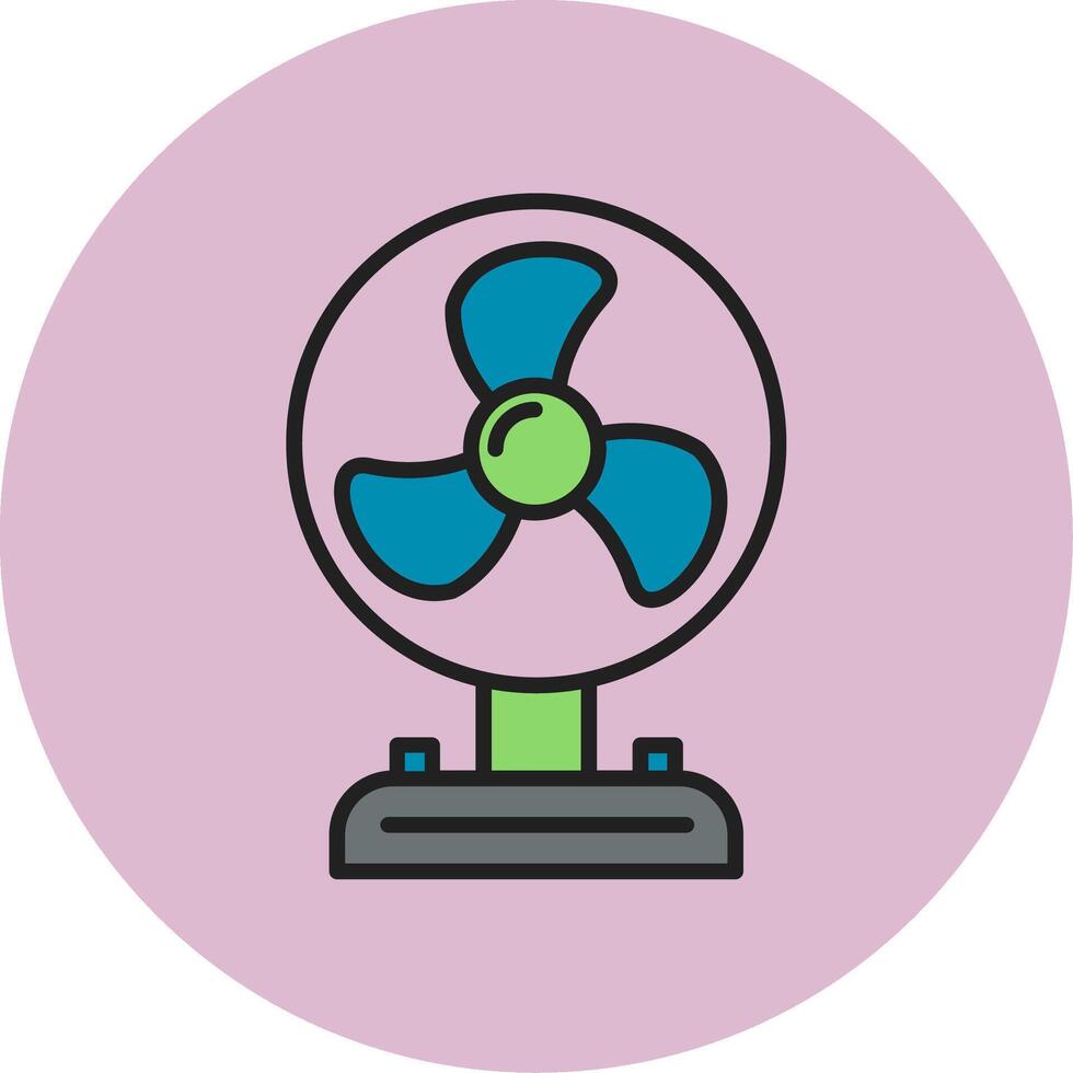 Fan Vecto Icon vector
