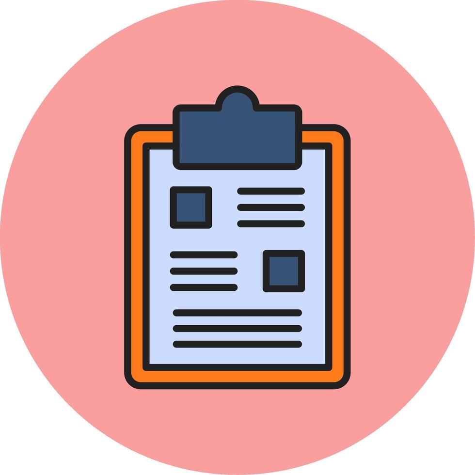 Clipboard Vecto Icon vector