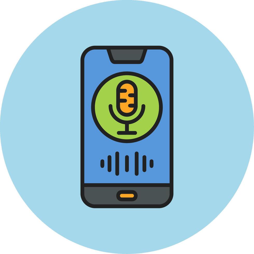 Voice Assistant Vecto Icon vector