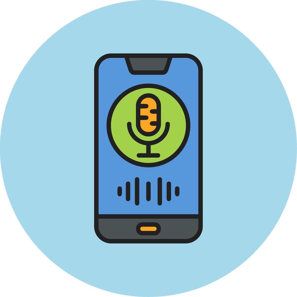 Voice Assistant Vecto Icon vector