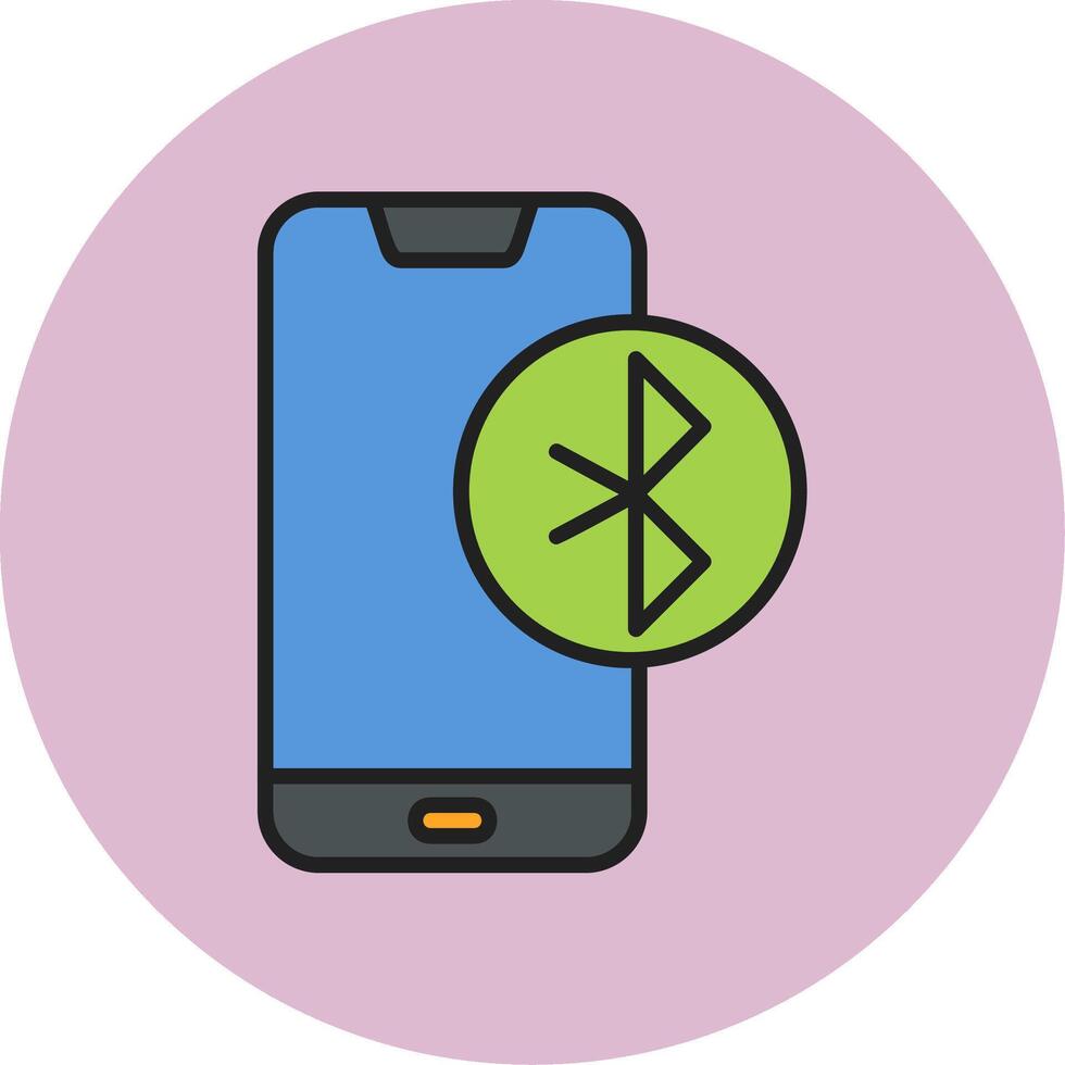 Bluetooth Vecto Icon vector