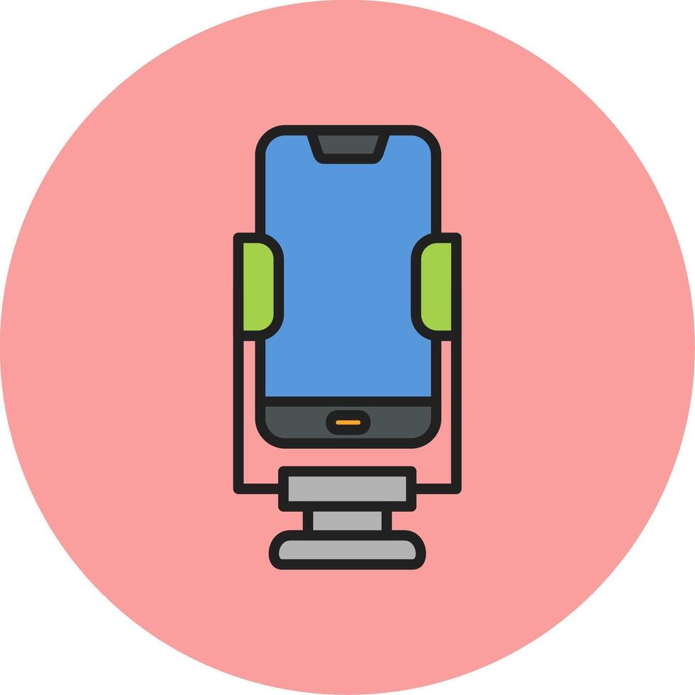 Smartphone Stand Vecto Icon vector