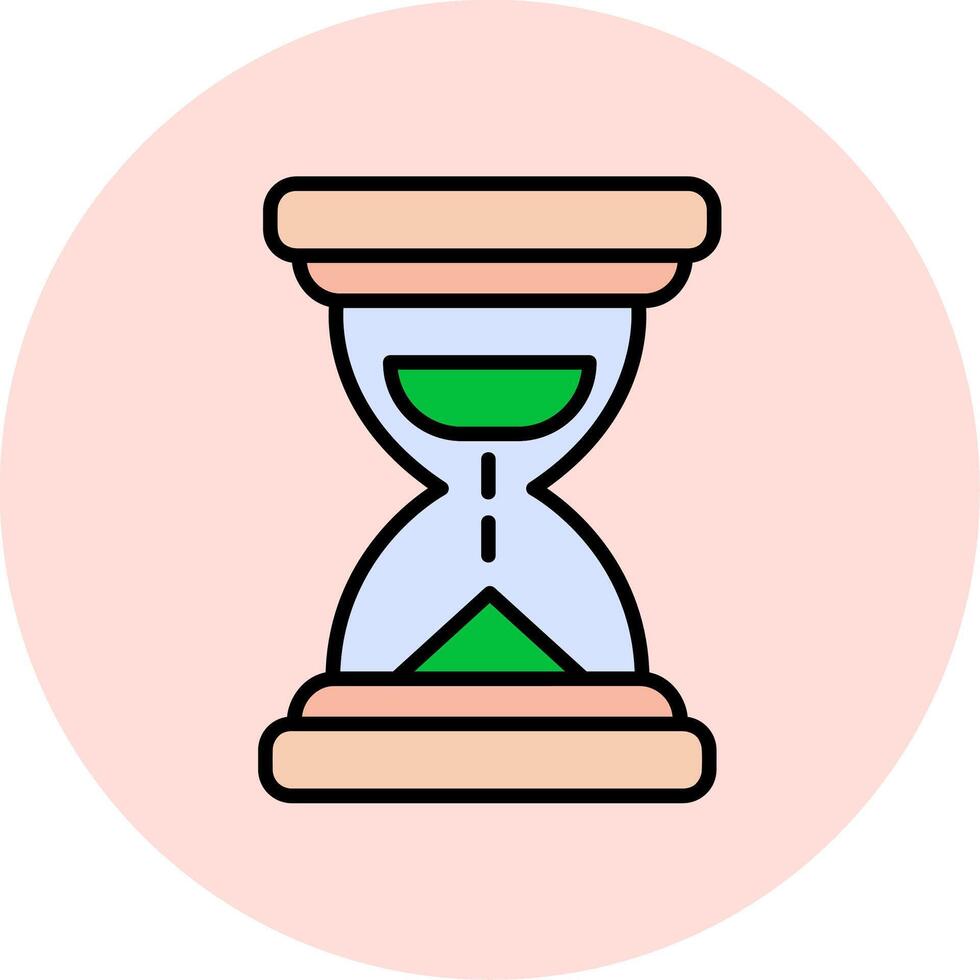 Sand Clock Vecto Icon vector