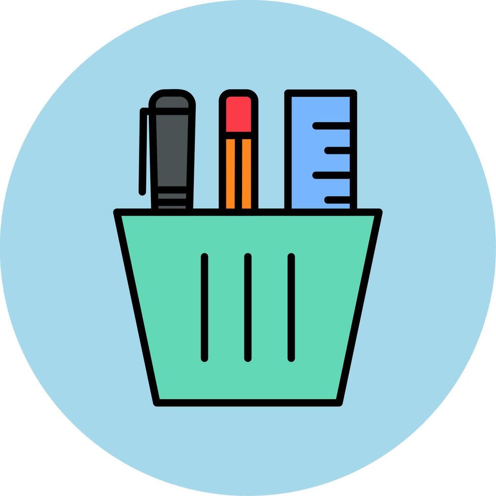 Stationery Vecto Icon vector